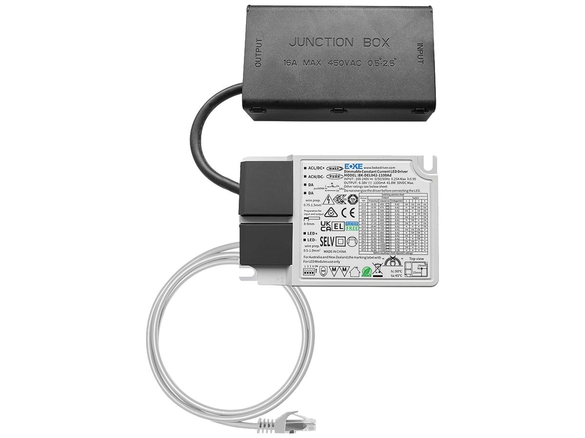 LED-Konverter ESYLUX DRIVER SET 32W 700mA RJ45 DALI-2