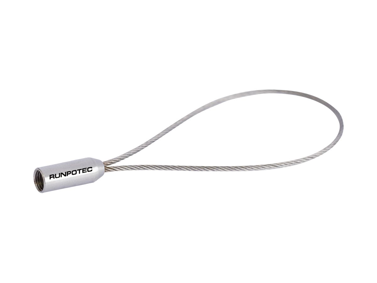 Zugschlaufe Runpotec Ø1.5mm Edelstahlseil RTG6mm