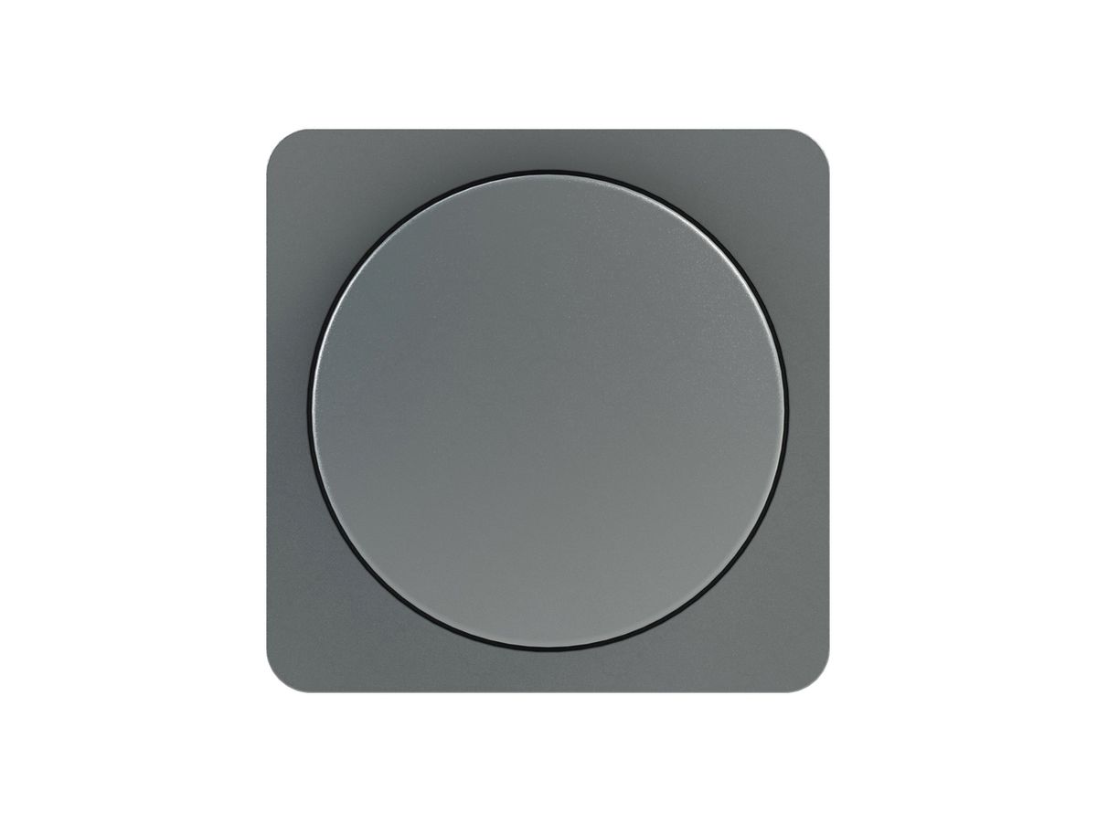 Frontplatte priamos Dimmer 60×60mm anthrazit