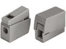 Leuchtensteckklemme WAGO 1…2.5mm²/0.5…2.5 grau