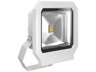 LED-Strahler ESYLUX OFL SUN, 30W 3000K 2400lm 227×86×252mm IP65, weiss