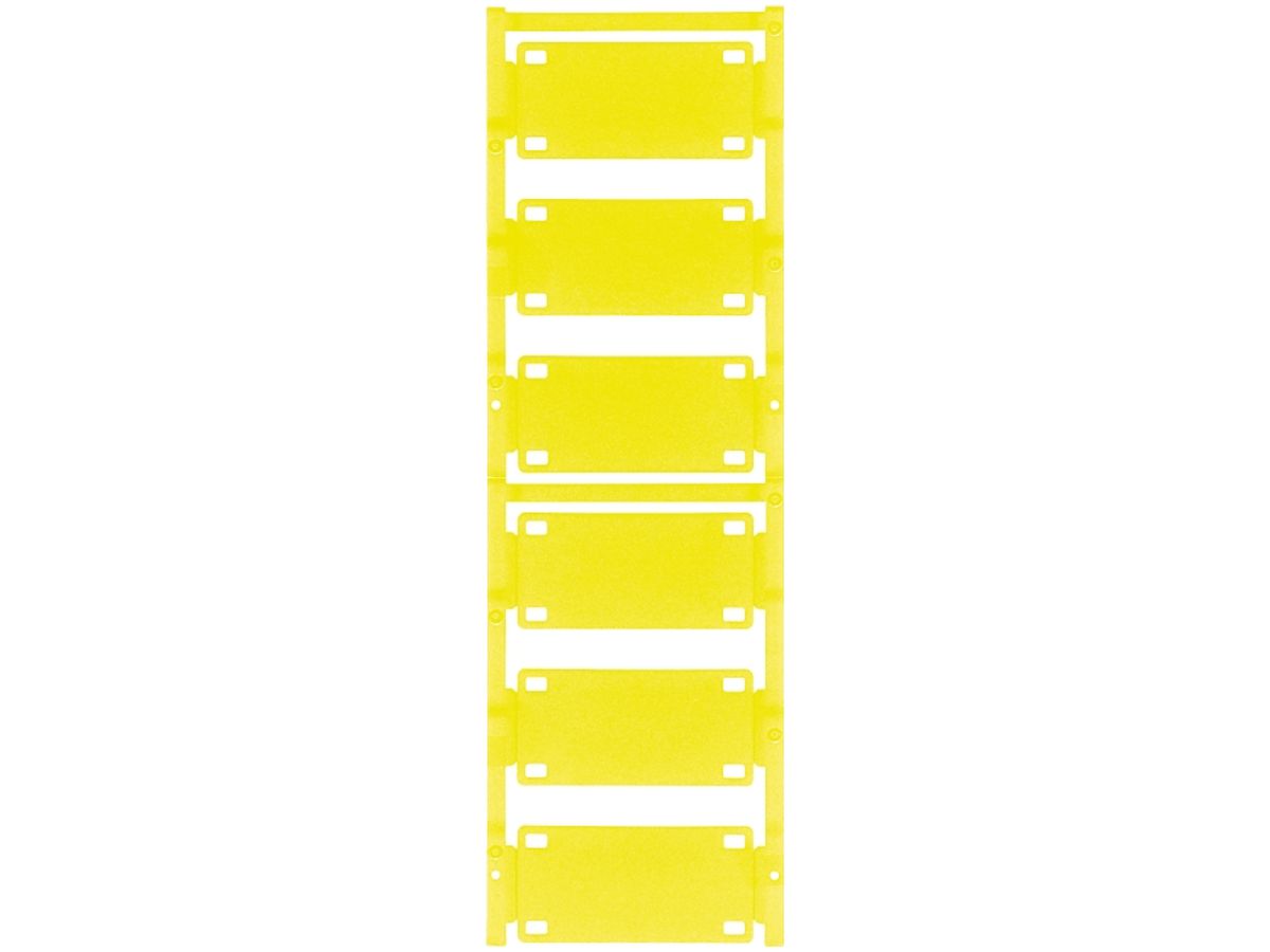 Kabelmarkierer Weidmüller MultiCard SFX für Ø7…40mm 60×30mm PA66 gelb