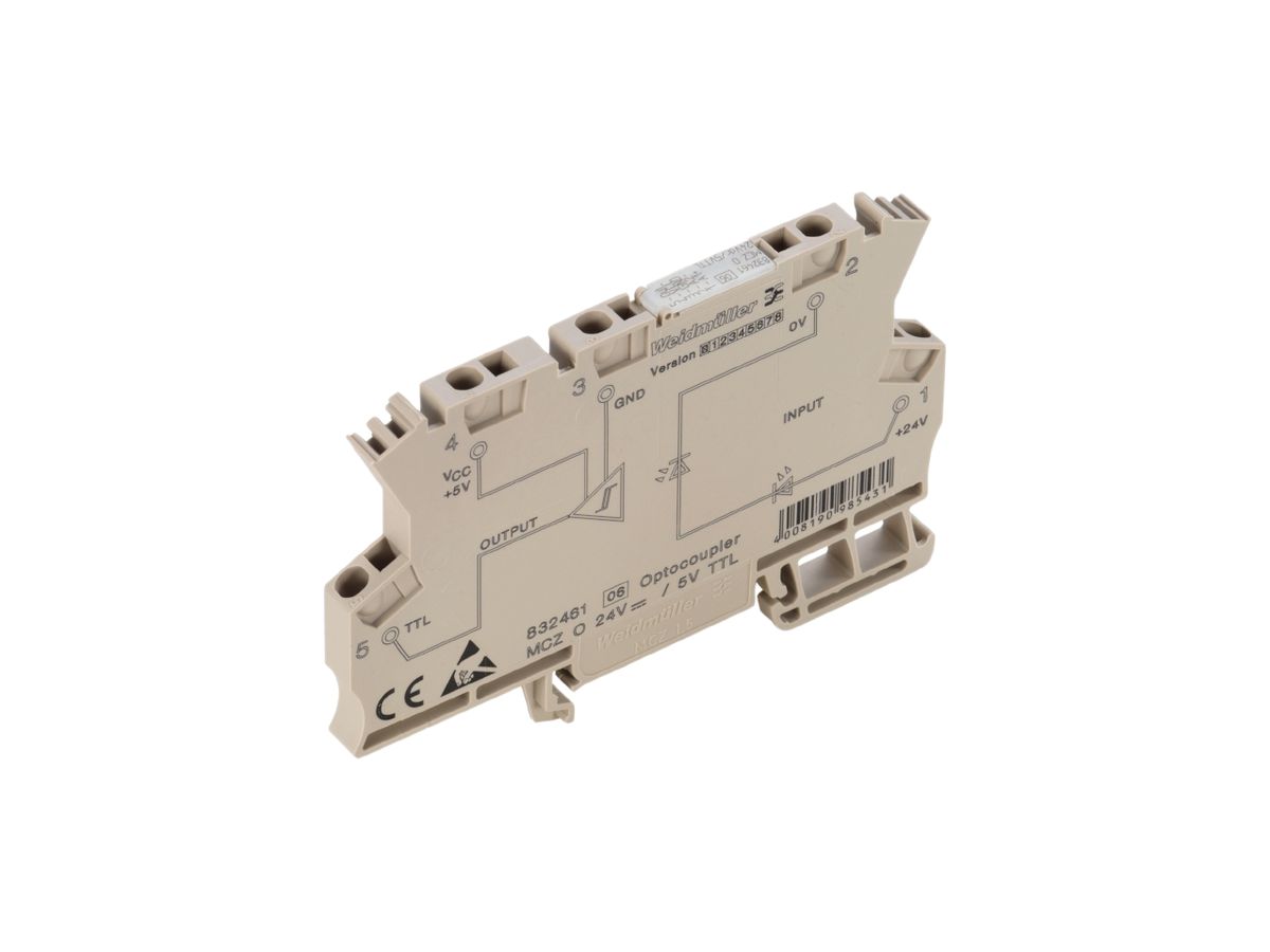 Halbleiterrelais Weidmüller MCZ O TRAK für Bahnanwendung, 24…110VDC 1S