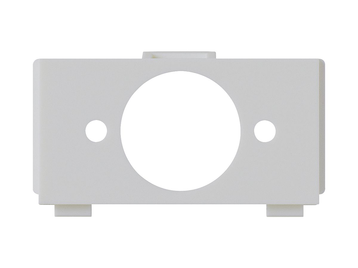 Multimedia-Modul kallysto M3 leer für 1 XLR Serie P Ø19mm hellgrau