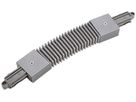 Flex-Verbinder SLV für 1-Phasen Stromschiene, silbergrau