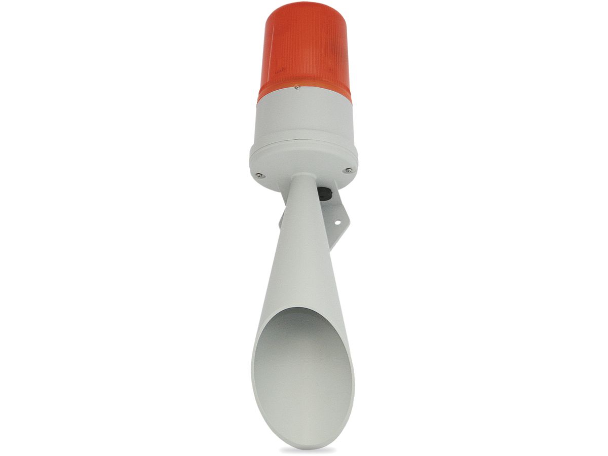 Signalhupe Comax mit LED-Leuchte 10…30VDC orange IP65