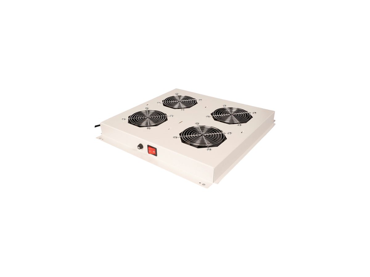 Lüfter ROLINE 431×47×416mm 230V Dachlüfter grau 432m³/h