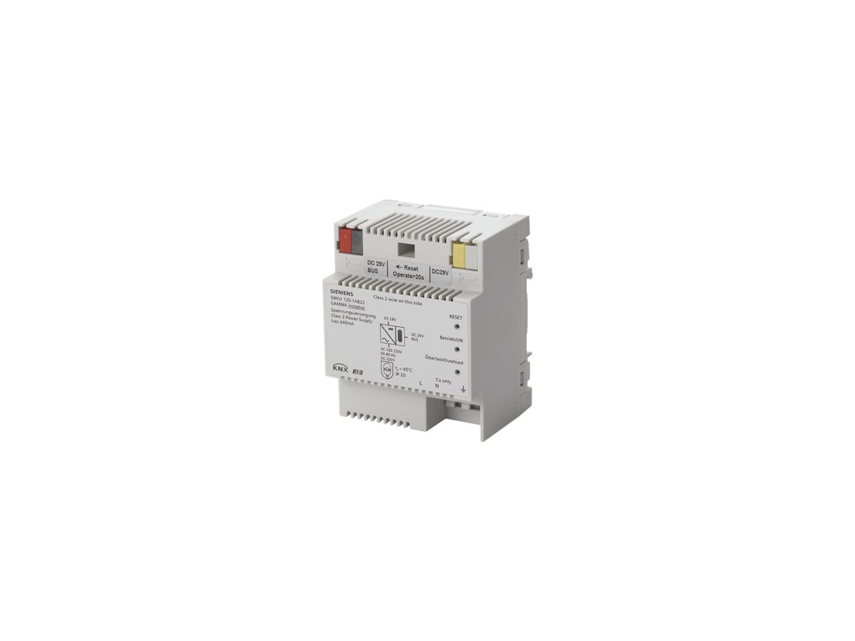 REG-KNX-Spannungsversorgung Siemens 640mA 230VUC 4TE