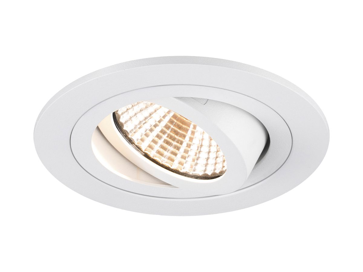 LED-Downlight SLV NEW TRIA 75 8.3W 705lm 927 38° DIM Ø93 ws