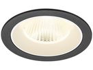 EB-LED-Deckenleuchte SLV NUMINOS L 17W 2700lm 4000K MB DALI DIM Ø130×85mm sz/ws