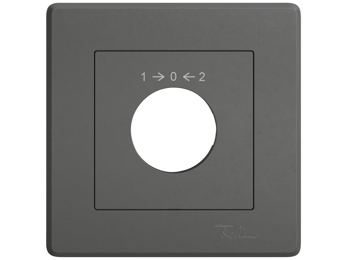 UP-Montageset EDIZIO.liv SNAPFIX® f.Drehschalter m.Schloss 1 → 0 ← 2 dgu