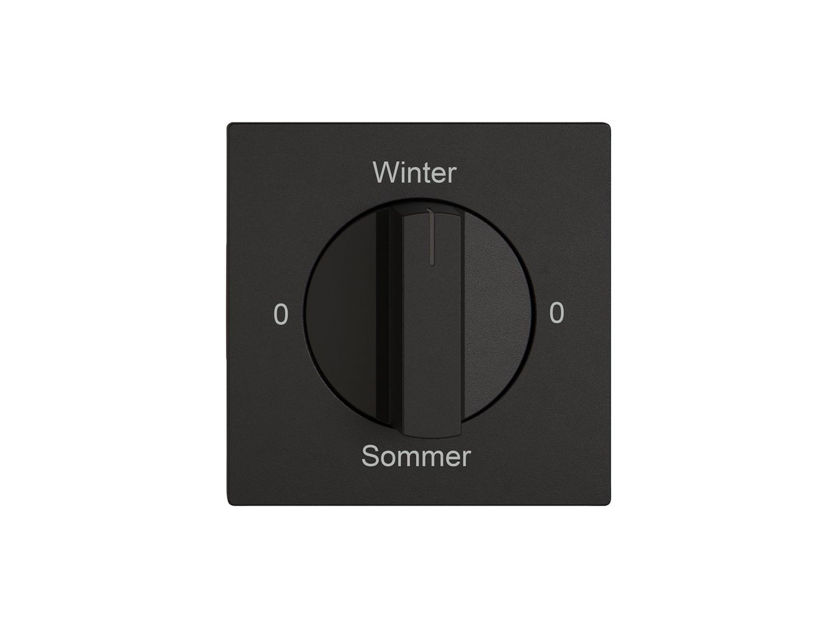 Montageset EDIZIO.liv SNAPFIX® f.Drehschalter m.Griff 0-Winter-0-Sommer sz