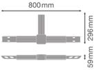 T-Verbinder LEDVANCE TruSys® FLEX T03 5-polig weiss 2 Stück
