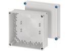 Apparategehäuse Hensel K 0201 grau leer mit Deckel 300×300×170mm