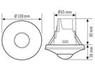 UP-Präsenzmelder ESYLUX PD-C 360bt/32 APC20 PS plus DALI-2 weiss