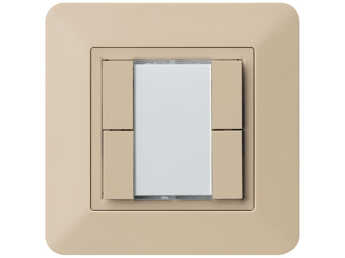 UP-Multifunktionstaster kallysto.trend KNX RF 4-fach beige