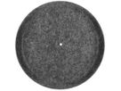 Leuchtenschirm SLV GRIP FLAT rund gerade Filz Ø500×62mm anthrazit unifarbig