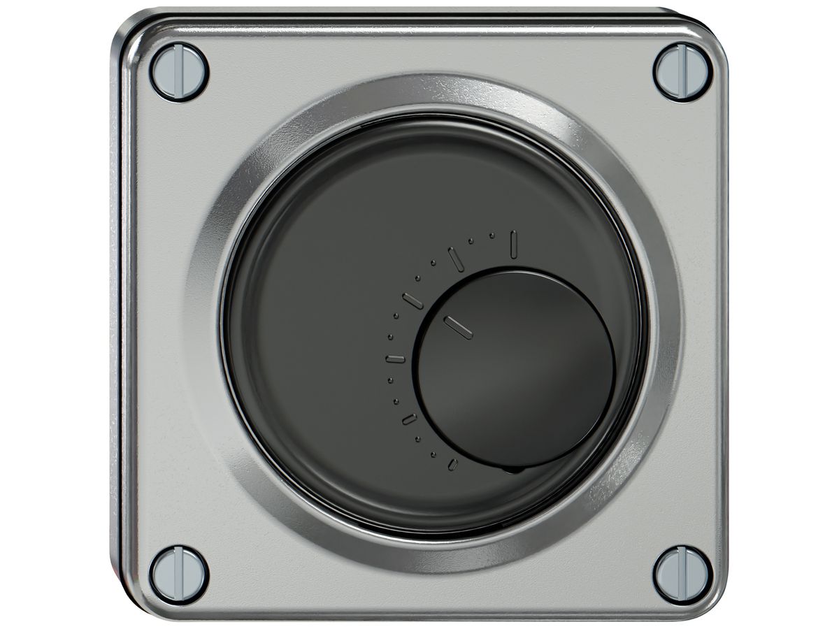 UP-Raumthermostat ELEMENT 230VAC 10A 5…30°C aluminium