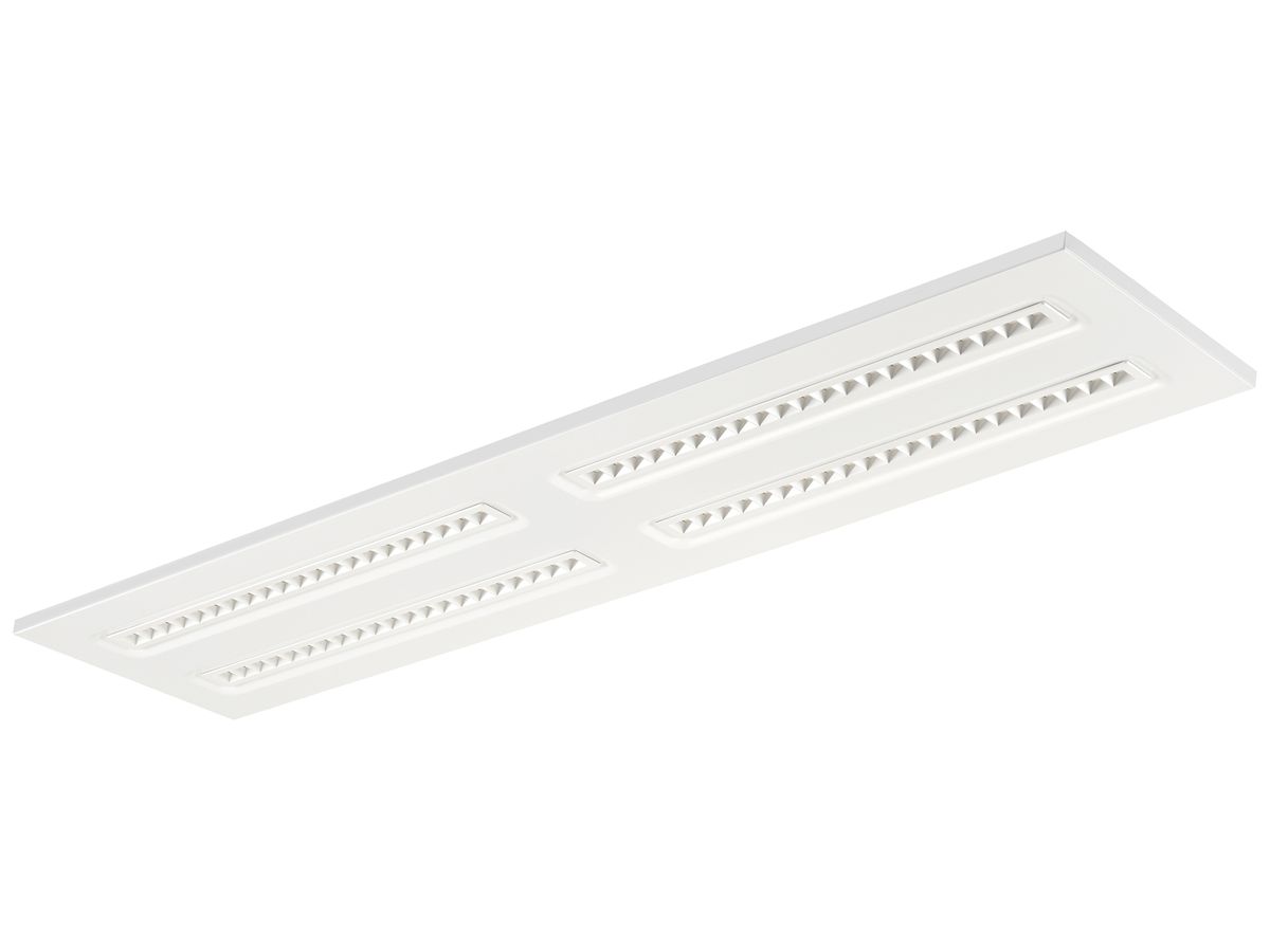 EB-LED-Deckenleuchte Sylvania OptiClip 1200 34W 4250lm 3000K IP40 weiss