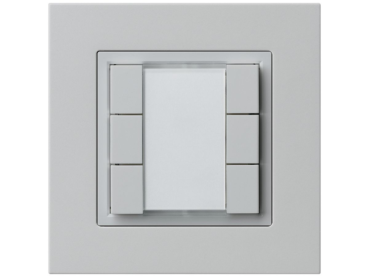 AP-Multifunktionstaster kallysto.pro KNX RF 6-fach hellgrau