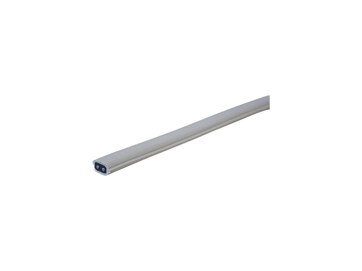 Flachkabel Woertz Data 2×1.5 mm² halogenfrei grau Dca