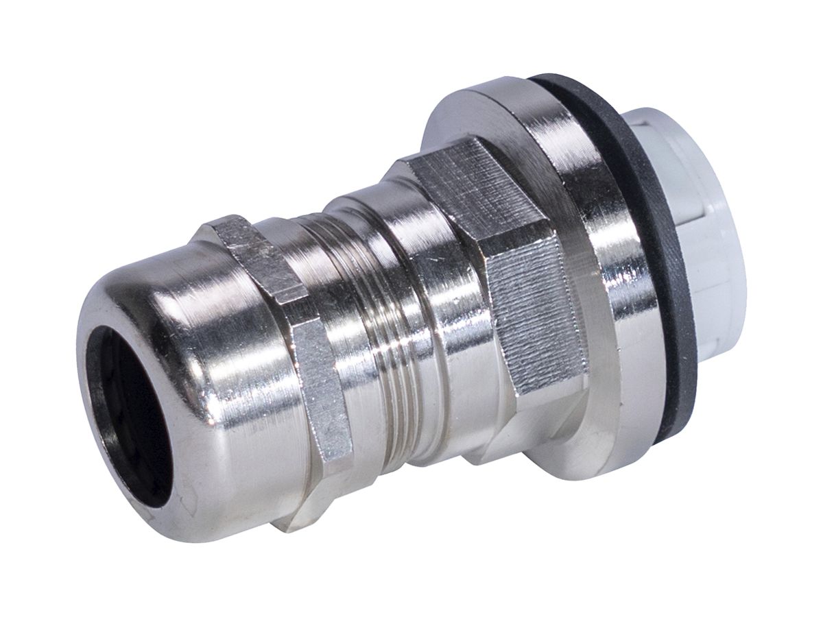 Kabelverschraubung Plica SNAP-IN, M40 für Kabel Ø19…28mm 9mm Me vernickelt IP68