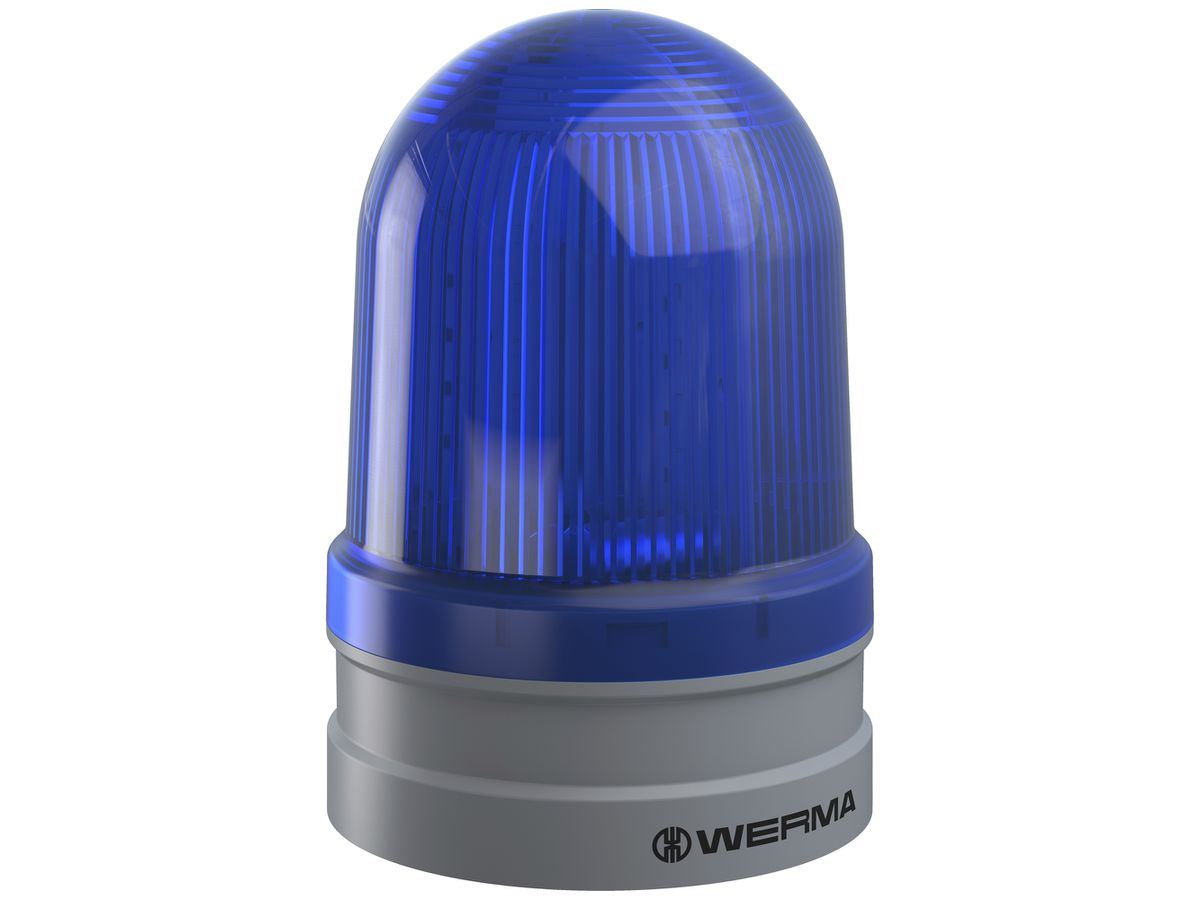 Blitzleuchte WERMA Maxi TwinFLASH, 115...230VAC, blau