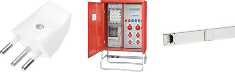 Stecksysteme, Stromverteiler