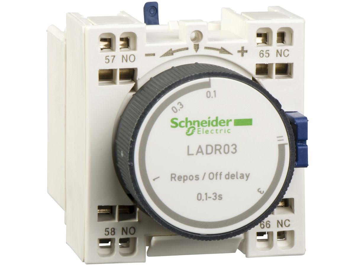 Zeitschaltblock Schneider Electric LADS23 ansprechverzögert TeSys