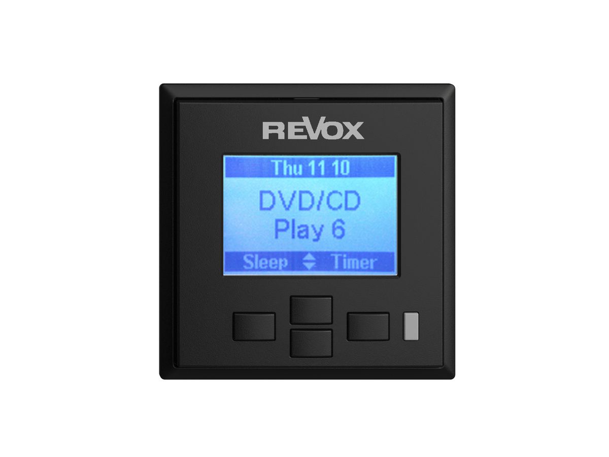 UP-Wanddisplay Revox EDIZIOdue schwarz