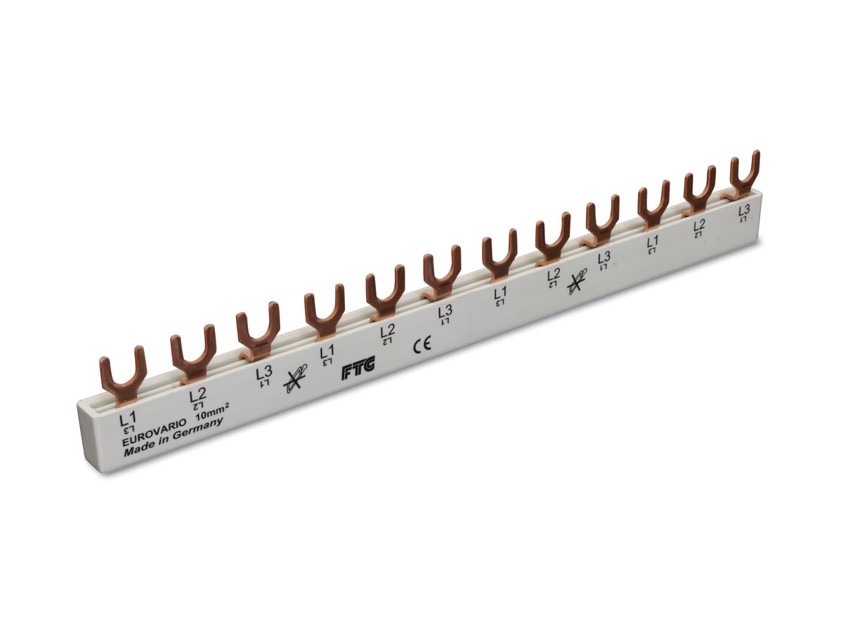 Kammschiene Demelectric 3L 16mm² 12TE 17.8mm