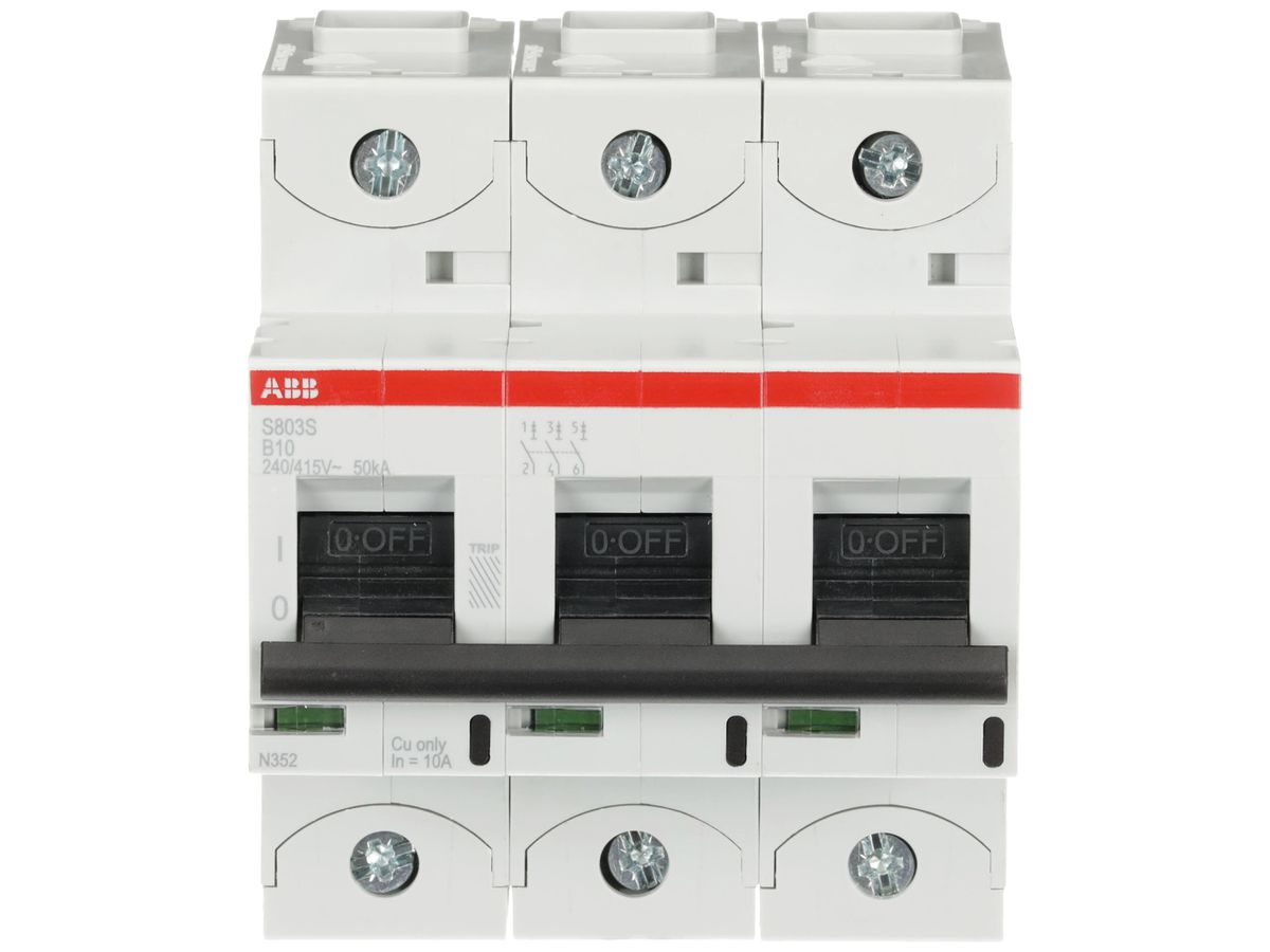 Leitungsschutzschalter ABB S803S-B 10A 50kA
