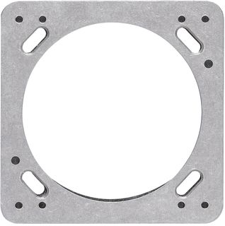 UP-Montageplatte ROB 1×1 aluminium