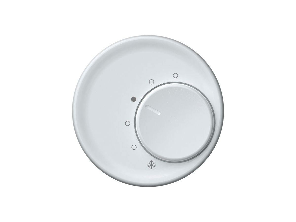 Frontset origin Thermostat ohne Schalter 60×60mm ws