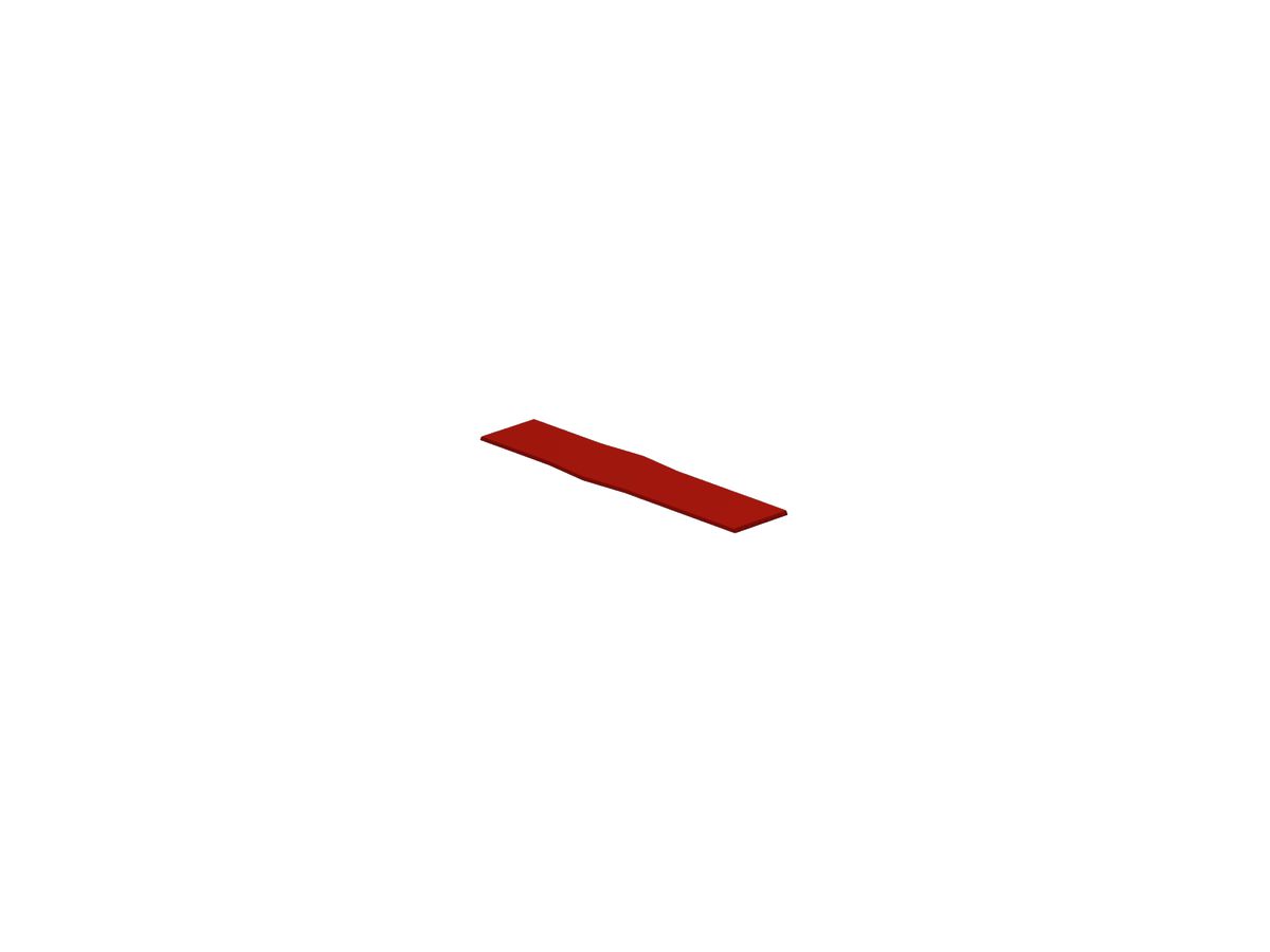 Einsteckschild Weidmüller TM MultiMark 20×4mm Polyester rot