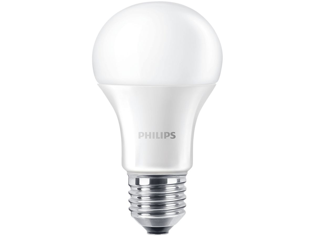 LED-Lampe CorePro Bulb E27 A60 10…75W 230V 4000K 1055lm, opal