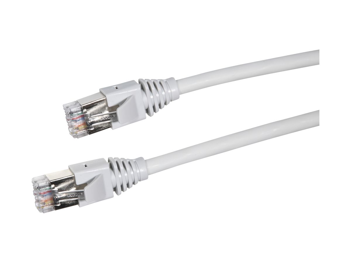 Anschlusskabel S/STP RJ45-RJ45 6m grau