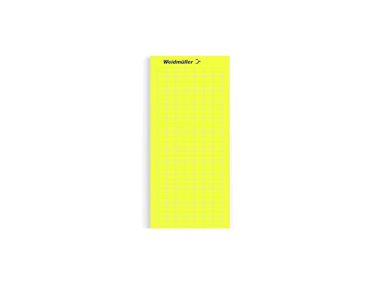 Gerätemarkier-Etikette Weidmüller LaserMark MT300 selbstklebend 12×6mm gelb