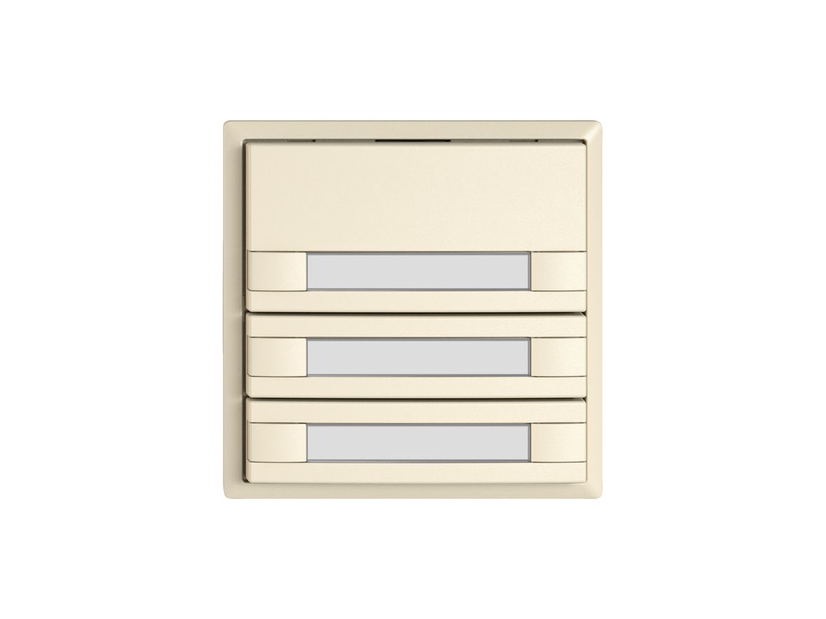 KNX-Taster RGB EDIZIO.liv SNAPFIX® Temperaturfüh.o.LED Pap.3×T 2-Tbed.cr