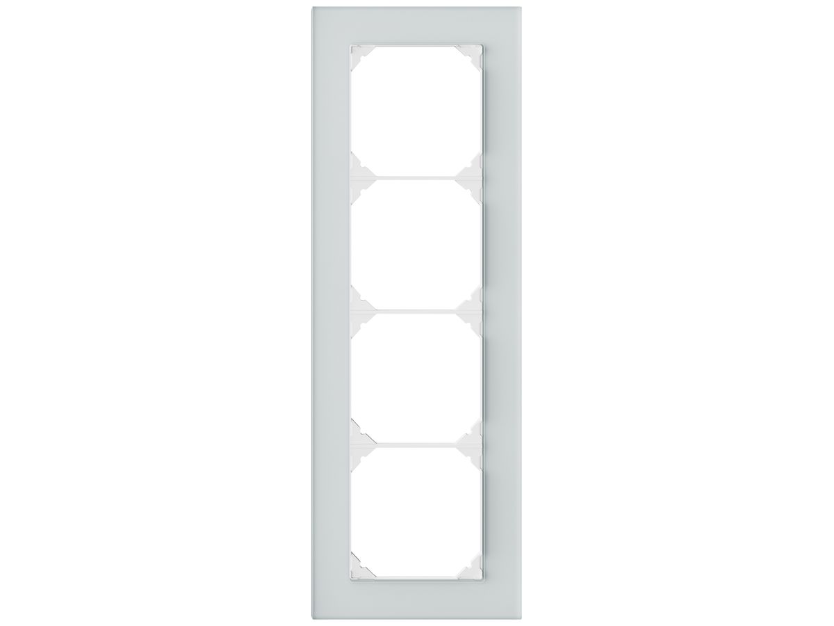 UP-Kopfzeile EDIZIO.liv prestige SNAPFIX® 4×1 274×94mm spiegel satin