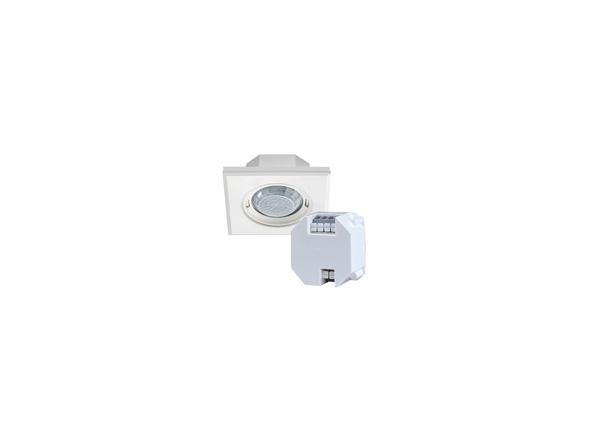 UP-Präsenzmelder ESYLUX PD-FLAT-S 360i/8 SW DALI, weiss