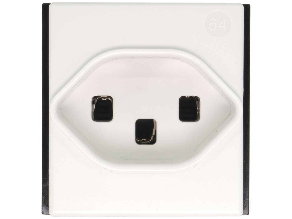 Steckdose Living Now Typ 23 2 Module weiss