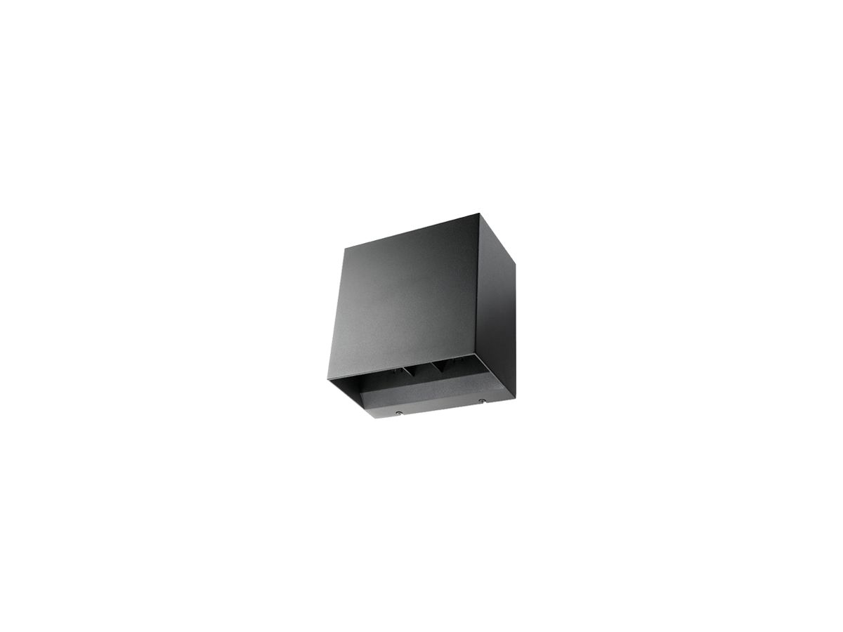 LED-Wandleuchte SG Artes Midi 32W 1010lm 830 IP65 DIM dir./indir.205×205mm an