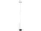 LED-Pendelleuchte SLV NUMINOS M PHASE 20W 2060lm 4000K 60° Ø85×185mm weiss