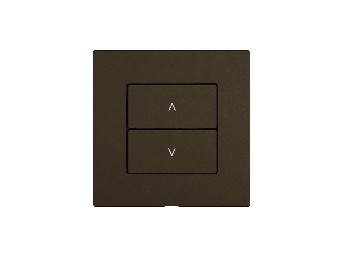 Bedienaufsatz zu Storenschalter EDIZIO.liv Wiser SNAPFIX® 1K WLAN 2T br
