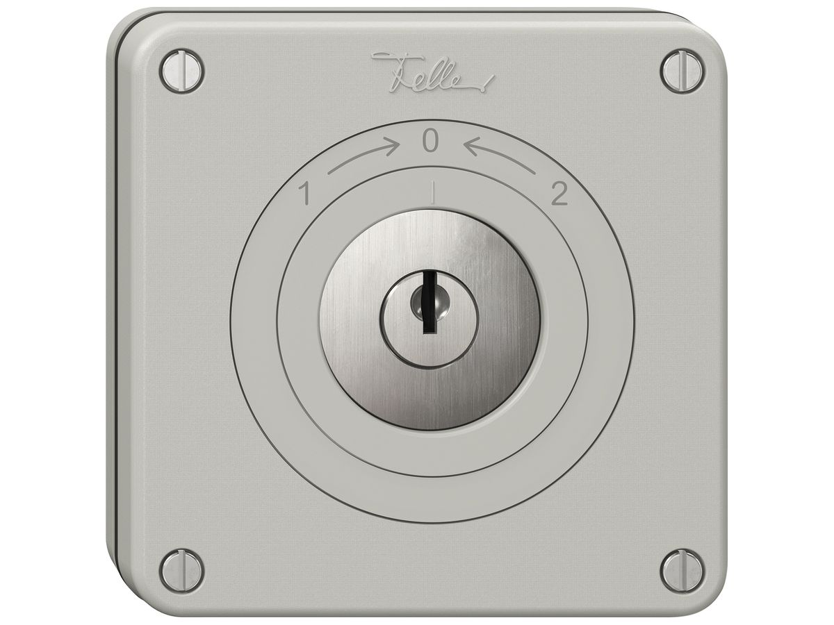UP-Schlüsselschwenktaster NEVO SNAPFIX® 1P 1CO 16A 400V 1->0<-2 lgu