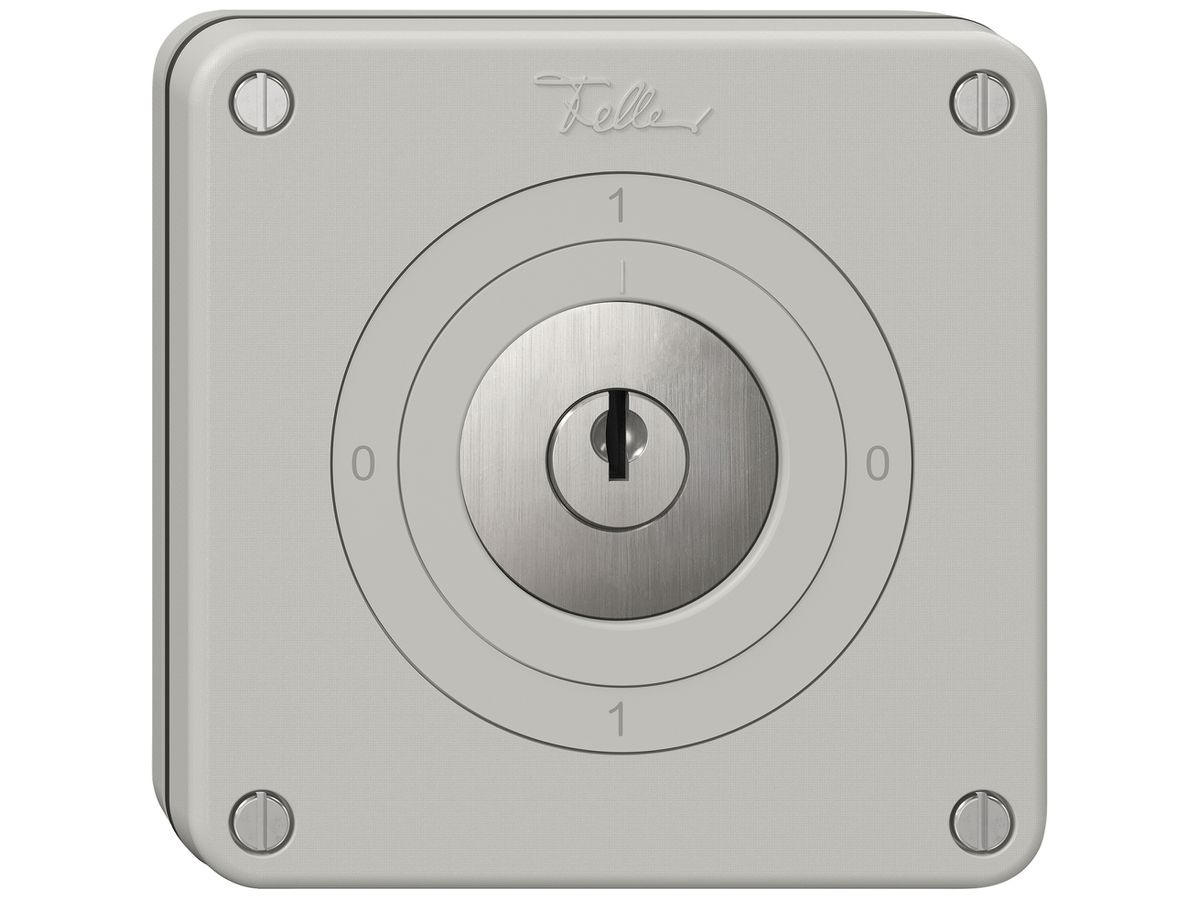 UP-Schlüsselschalter NEVO SNAPFIX® Ausschalter 1-polig 16A 400V 0-1-0-1 lgu