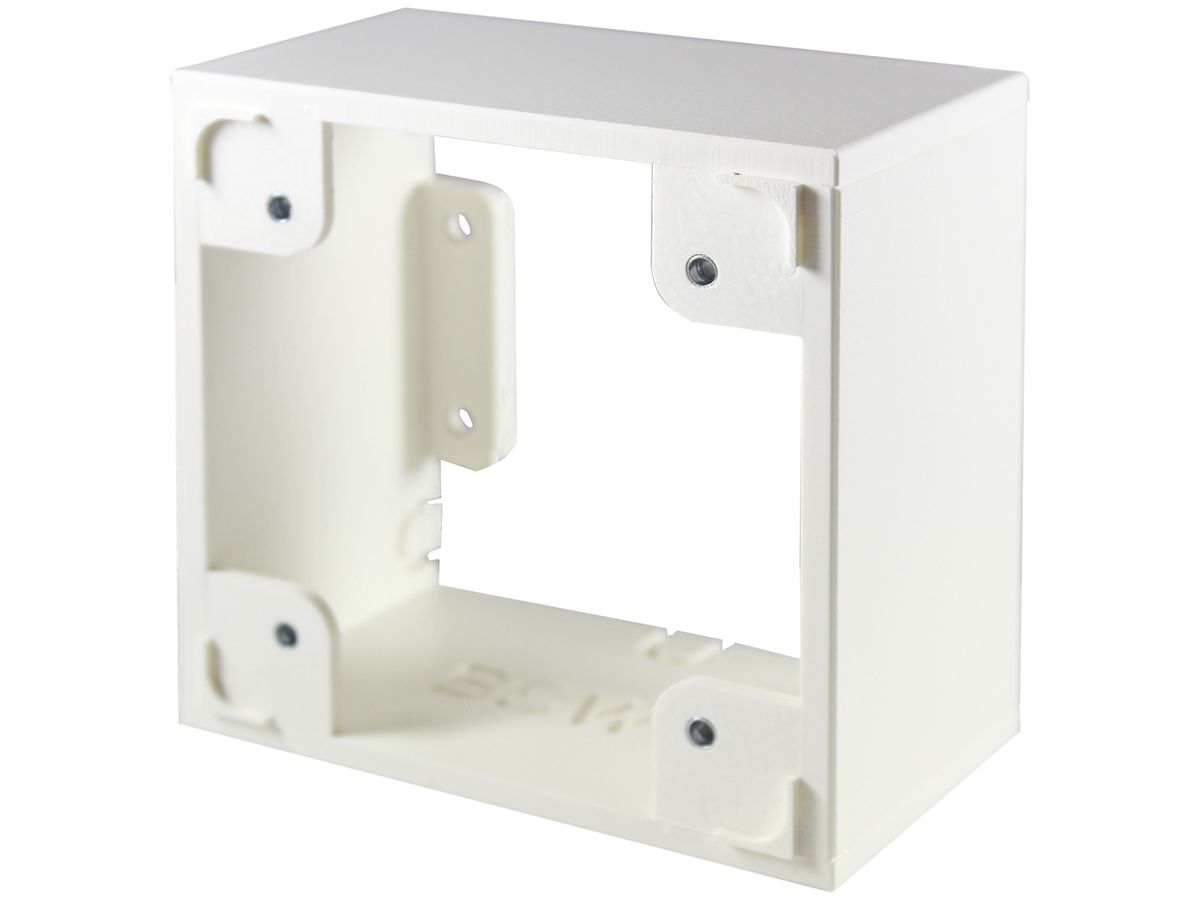 AP-Rahmen BSW APR1-W55, für EDIZIOdue 1×1, 88×88×55mm, weiss