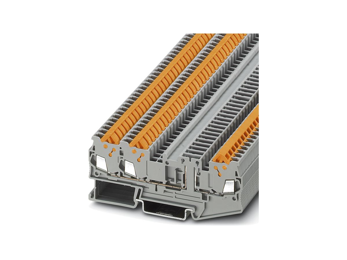 Trennklemme 0.25…1.5 mm² grau Schnellanschluss QTC 1.5-TWIN-TG