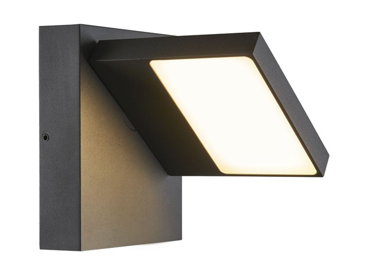 LED-Wandleuchte SLV ABRIDOR 14W 3000/4000K 750lm IP55 anthrazit